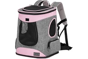 Petsfit plecak dla psów i kotów, składany plecak dla psa z wewnętrznym pasem bezpieczeństwa, przenośny, torba do noszenia