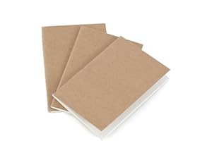 Wanderings A6 Encarts Du Journal Des Voyageurs Avec Points - Inserts de Cahier pour Ensemble de Journal de Voyage 3 X 30 Pages Recto-Verso Recharges de Agenda en Cuir 10,5 x 15 cm (A6)