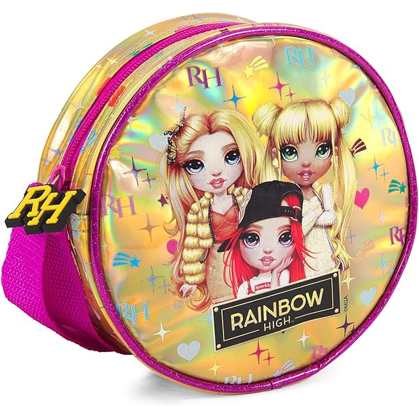 Zaino Trolley Rainbow High Per Bambina - Valigia Trasformabile Multicolor