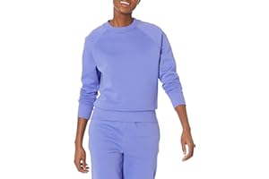 Amazon Essentials Felpa Girocollo A Maniche Lunghe dalla vestibilità Comoda (Disponibile in Taglie Forti) Donna