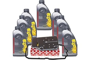 EISENFELS Cambio automatico dell'olio, set di ricambio dell'olio del cambio con 7 L ATF MB 236.14, olio per cambio automatico + filtro dell'olio dell'ingranaggio