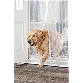 Mobee safestore Pratik Manyetik Mıknatıslı Beyaz Kapı Pencere Sinekliği T&uuml;l&uuml; 105 X 210 Cm