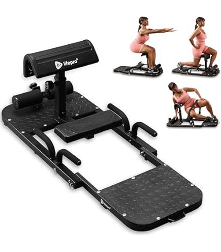 Tdfersasdw Deep Sissy Squat Machine, gepolstertes Push Up Sit Up Fitnessgerät mit verstellbarem Kissen, Beinpresse für das Fitnessstudio zu Hause,Schwarz Tdfersasdw Deep Sissy Squat Machine, gepolstertes Push Up Sit Up Fitnessgerät mit verstellbarem Kissen, Beinpresse für das Fitnessstudio zu Hause,Schwarz