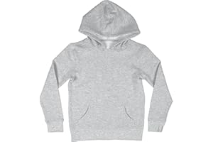 Vasego Boys Girls Plain Coloured Hoodie Jacket Kids Children Pockets Warm Hoody Hooded Sweatshirt Outerwear Tops UK