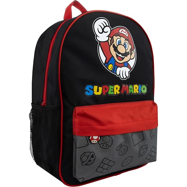 Zaino Viaggio Bambini Zaino Trolley Super Mario Per Bambini