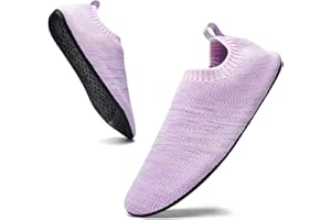 Sosenfer Hausschuhe Damen Herren Leichte hüttenschuhe rutschfest Flache Pantoffeln Home Cozy Slippers Unisex