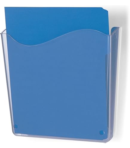 Sintuff Acrylic File Box Clear File Organizer For Desk Acrylic File Holder Magazine Storage Box Plastic - View #13