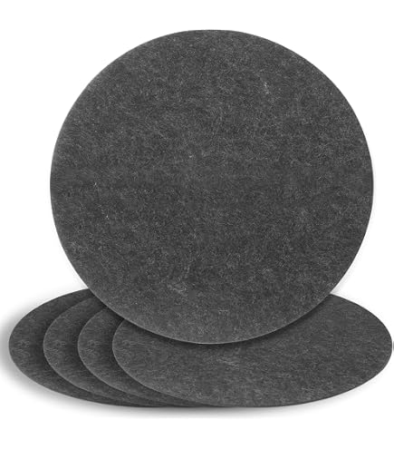 Coussin En Feutre RPET Compatible Componibili - Fabriqué En Allemagne - Dessous De Plat, Protection Meuble