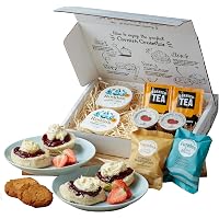 Penny Post Afternoon Tea Gift Box - Letterbox Hamper With Biscuits, Chocolate & Artisan Teas, British Food Gift-348584