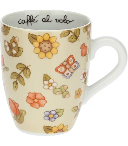 THUN Country-Line Küchen-Set (2 Stück, Orange) – Melamin-Behälter Für Vorräte & Deko, 22,5 Cm & 19 Cm