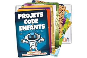 CODEKISTE CodeAventure – Kit de Programmation pour Enfants (6–14 Ans) | Apprendre Javascript avec de Vraies applis & Jeux | Débutants | Codes Secrets (thème Animaux) | 100% navigateur