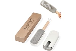 PiuPet Épilateur de poils d'animaux domestiques, poils de chat/de chien, auto-nettoyant pour vêtements, rouleau d'épilation animal, brosse d'épilation