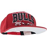 Mitchell &amp; Ness NBA/HWC Champ Stack Snapback Baseball Cap - 100% Polyester, Adjustable, Unisex, for Men, Women and Children,