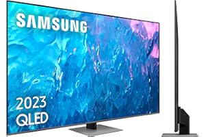 SAMSUNG TV QLED 4K 2023 65Q77C - Smart TV de 65" con Procesador QLED 4K, Motion Xcelerator Turbo+, Q-´Symphony y 100% Volumen de Color