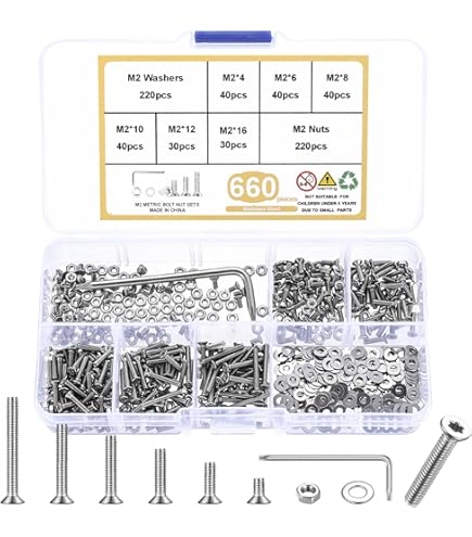 Viti M2 A Testa Ultra Bassa Per L'elettronica - Foto 7