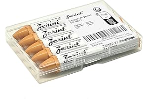 ZERINT HT921Y 5 pièces de Craie pour pneus (Jaune)