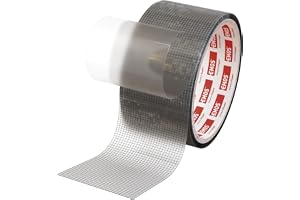 EMOS – insektsnät reparationstejp, 2 m rulle – insektsskydd reparationstejp 5 cm x 1 mm, självhäftande, UV-resistent – reparationplåster för insektsnät dörr och fönster –