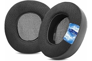 TaiZiChangQin Nova Pro Wireless grubsze nauszniki nauszniki wymienne nauszniki kompatybilne z Steelseries Arctis Nova Pro Wireless słuchawki hybrydowe tkanina chłodząca żel