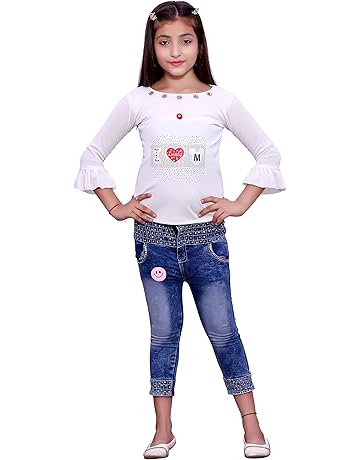 7 sal ke bacchon ke jeans top Clearance