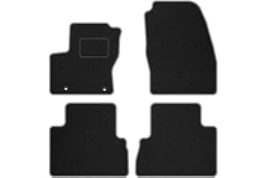 ‎M MOTOS M MOTOS Velours Standard Velours-Fußmatten für Ford Grand C-MAX II 2012-2019 - Standard, Gewebt, Weiß fußmatten Auto - Erleben Sie neuen Fahrkomfort mit einem Velours- Auto fußmatten Satz für Ihr Au