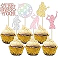 Gyufise 24Pcs Music Singer Cupcake Toppers Popular Singer Cupcake Picks for Tour S-wiftie Forever Always Theme Party Birthday Decoration Supplies