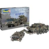 Revell-Model Kit-SLT Elefant+Leopard