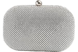MICHELLE MOON Handtasche Damen Klein Elegant | Abendtasche Clutch Gold für Hochzeit, Party und besondere Anlässe | Handtasche Damen mit abnehmbarer Schulterkette