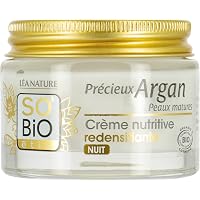 LÉA NATURE SO Bio étic Lift’Argan Serum – 99 % Natürlichen Ursprungs, Gegen Falten & Für Mehr Glanz, 30 Ml (Hergestellt In Frankreich)