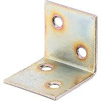 GAH-Alberts 332631 Breitwinkel | galvanisch gelb verzinkt | 30 x 30 x 30 mm | 25er Set