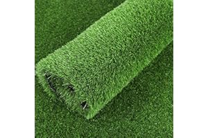 tonchean Artificial Grass Roll 1x10m Astro Turf Grass Carpet Realistic Carpet Mat Long Faux Lawn Carpet Synthetic Gras-s Floor Mat for Pet Garden Patio Balcony Wedding Decor