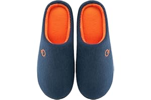 Mishansha Pantoufles Homme Chaussons Femme Hiver Chaud Taille 36-47 EU