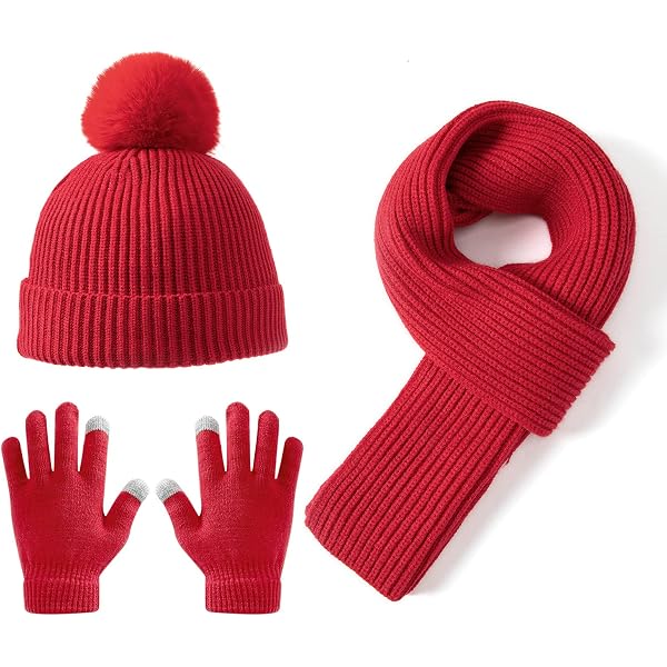 Produktbild von Baby Winter LIVESTN Kinder Wintermütze Schal Handschuhe Mädchen