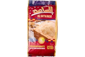 AL SA`A El Egyptian White Rice - 1 Kg