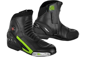 ZXT MOTO Motorbike short racing boots Motorcycle Shoes Biker Racing Stylist Boots Waterproof Armoured For Mens Boys Rider Boots