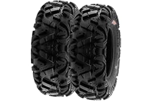 SunF A033 25x8-12 25x8x12 Quad ATV UTV SxS Reifen POWER I All-Terrain Geländebereifung 6PR TL 65J E4, Satz von 2 Stück