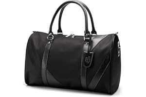 TcIFE Sac de Voyage en Oxford Homme Femme Unisexe Sac Week-End Sac a Main Sac Bandoulière Sac Epaule Bagages pour Travail Randonnée Sport Camping Alpinisme