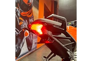 Motoaggrandize Tail Tidy | Fender Eliminator For Ktm Duke 250 | 390 [Generation 3 only] | Colour: Black