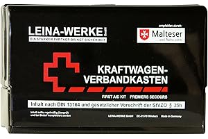 LEINA-WERKE Leina Werke Trousse de Secours - 10058 Leina-Star II-Noir/Blanc/Rouge