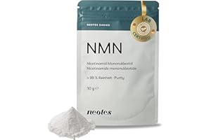 ‎NEOTES NNNeotes - 30g Packung mit Dosierlöffel - hochreines Pulver >99%, ohne Zustatzstoffe und vegan - in Deutschland laborgeprüfter Markenrohstoff Uthever - neotes