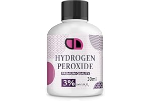 DD1 Food Grade Hydrogen Peroxide 3% (H2O2) VARIOUS SIZES CAP/SPRAY (30ML CAP)