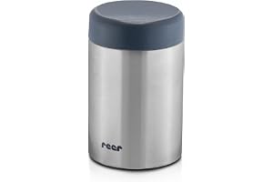 Reer Réchaud en acier inoxydable PURE pour aliments pour bébés, 300 ml, argent 90408 W