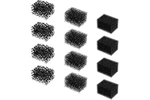 AYSATOGC 12 Stück Make up Schwamm Filter Sponge Schmink-Schwämmchen Quadratischer Filterschwamms Makeup Sponge Katze Trinkbrunnen Schwamms für Katzenbrunnen für Make Up, Karneval, Halloween, Mottoparty