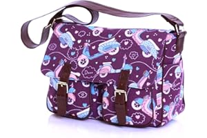 Karabar Amber Printed Satchel (Scooters)