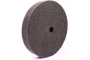 CBRIGHT 6 Inch Fiber Buffing Wheel,7P Hardness Fiber Polishing Wheel,180# Quick Changed Replacement Pad for Bench Buffer/Bench Grinder Machine Polishing Stainless Steel