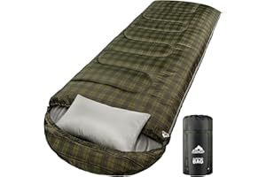 MEREZA Sleeping Bags XL for Mens Large Wide Sleeping Bag for Camping Big and Tall Sleeping Bags for Women Adults Warm with Compression Sack Cold Weather & Warm