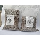 GoldMind Kemirgen yemi. Cp Pelet Yem Tavşan, Chinchilla, Ginepig ve Hamster i&ccedil;in Pelet Yem (2 Kg)