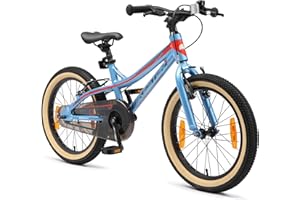 BIKESTAR Bicicletta Bambini 5 Anni da 18 Pollici Telaio in Acciaio | Bici per Bambino et Bambina Mountainbike con Freno V-Brake