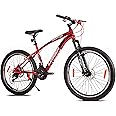 Leader Krypton 26T 21 Speed MTB Cycle | Free Pan India Installation| Dual Disc Brake and Front Suspension Ideal for 12+ Years