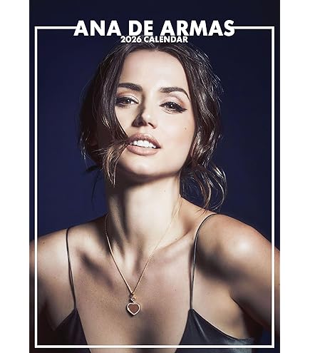 Ana De Armas - Calendrier Mural 2026 - Format A3