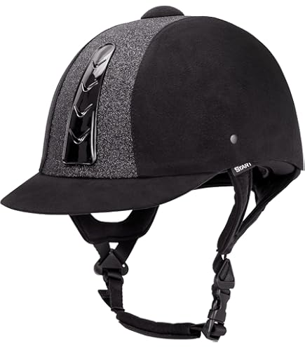 Casco MISTRALL-2 Motorradhelm Schwarz Floral Mit Wechselstreifen